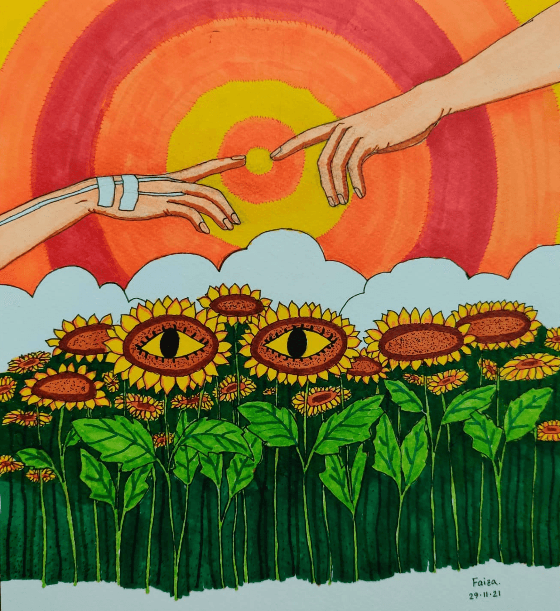 One-of-a-kind art creation