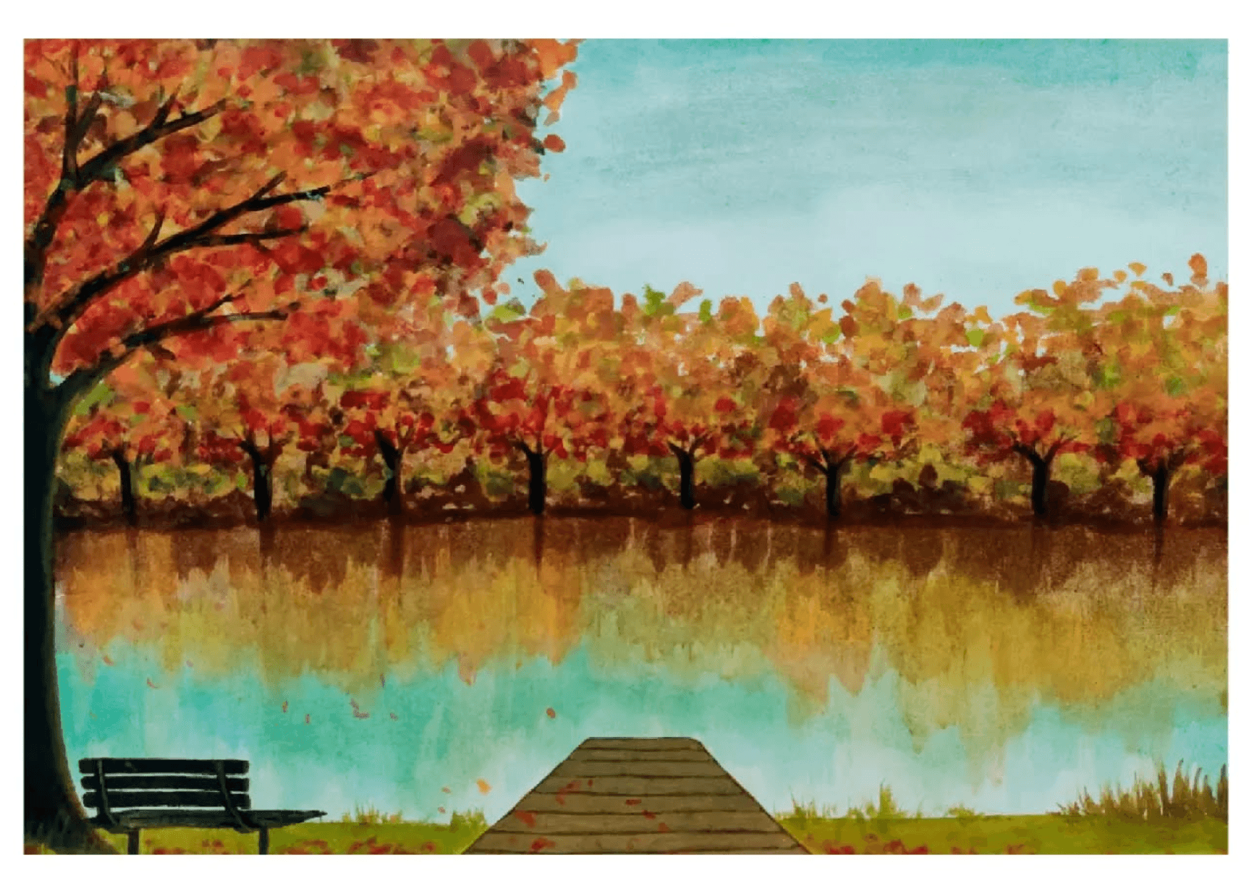 Original decorative painting