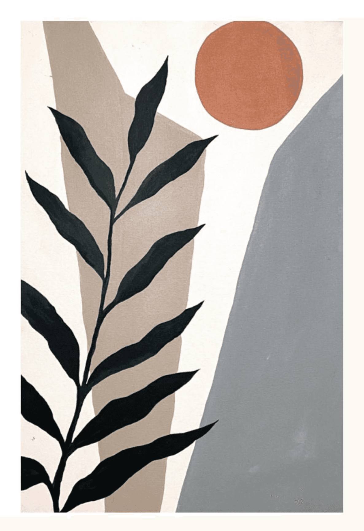 Handmade wall art piece