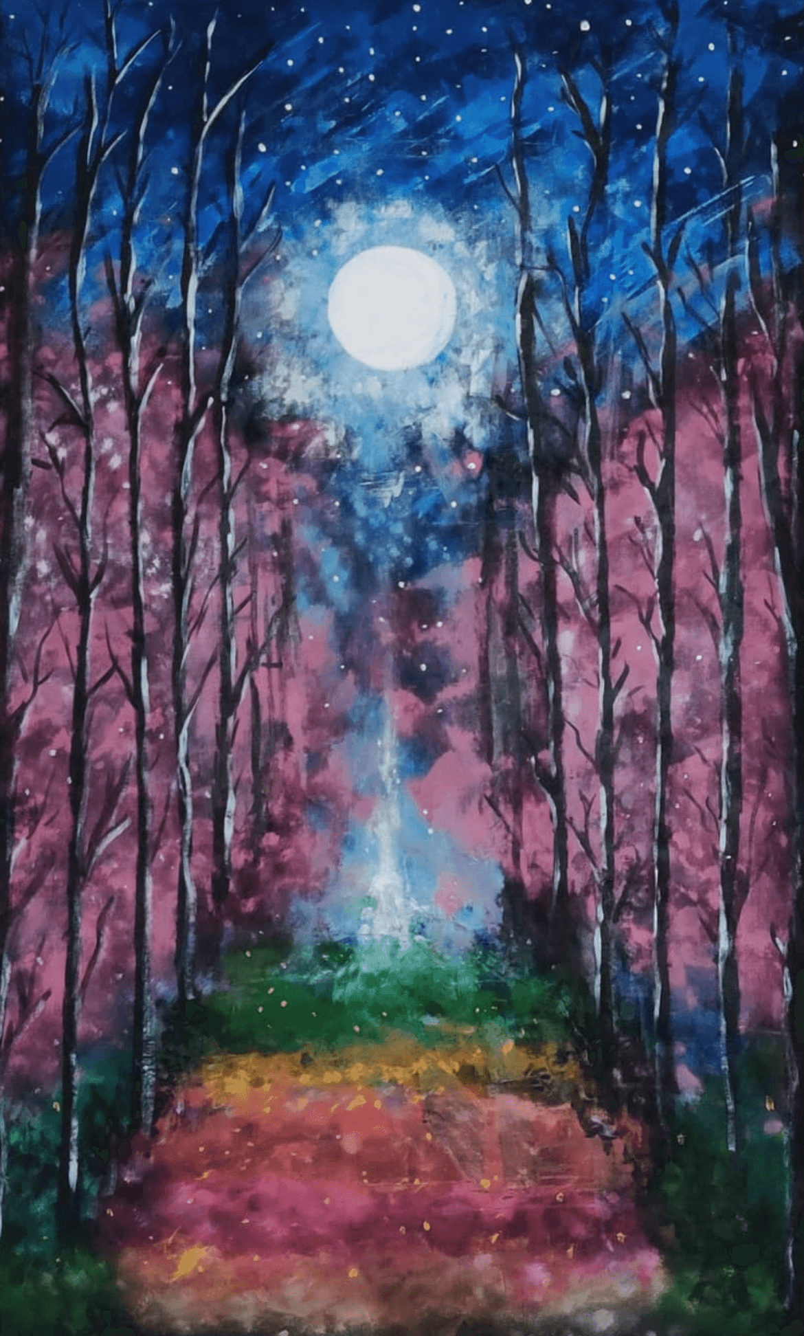 Unique painted decor